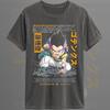 Dragon Ball Z Baskılı Kısa Kollu Pamuklu Tişört Son Goku Vegeta Unisex Kadın Kıyafetleri Harajuku Yk Tişört Vintage Günlük Tişört Üstler