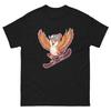 Owl Snowboarding Fun Cartoon Snowboarder Shirt T-Shirt