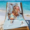 Singer S-Sabrina C-Carpenter Towel Sports Quick Dry Travel Camping Gear Sandproof Soft Light Large Beach Towel