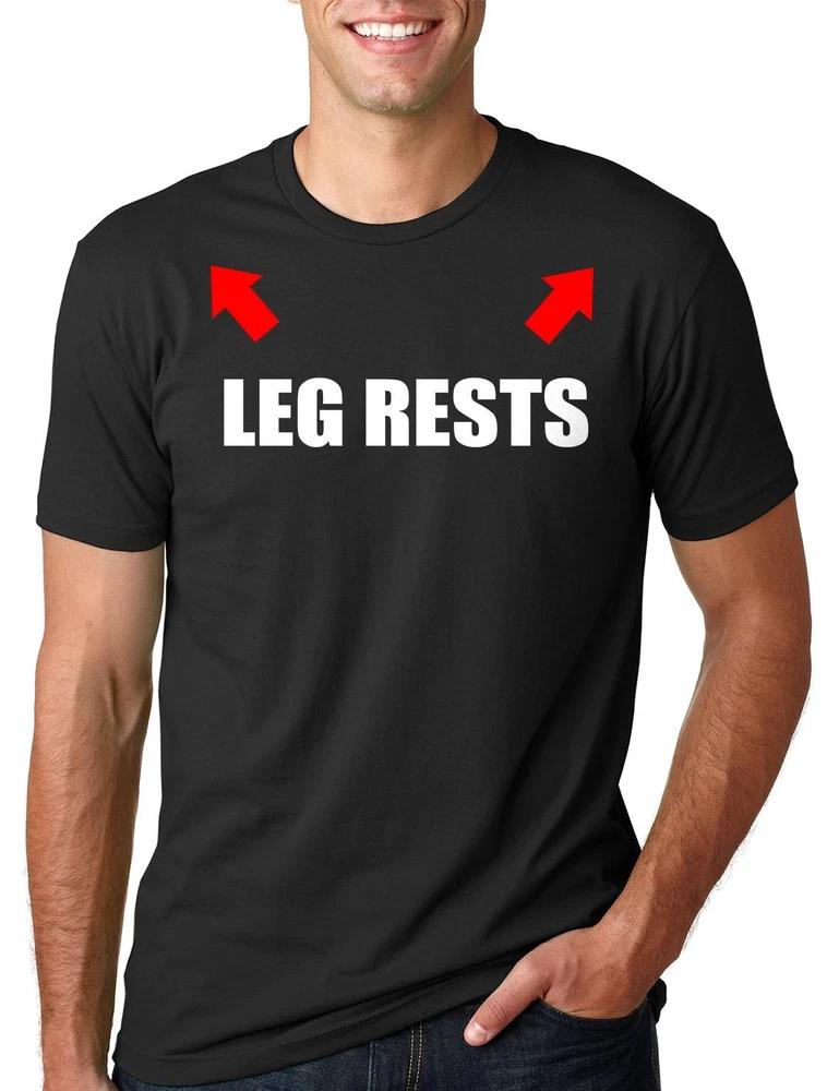 Funny Leg rests Tee Shirt XL