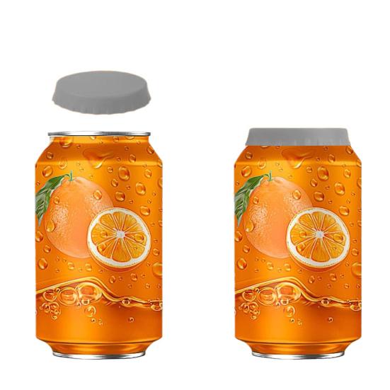2Pcs Bottle Cover Reusable Silicone Can Lid Cover Leak-Proof Soda Beer Bottle Stoppers for Home Refrigerator