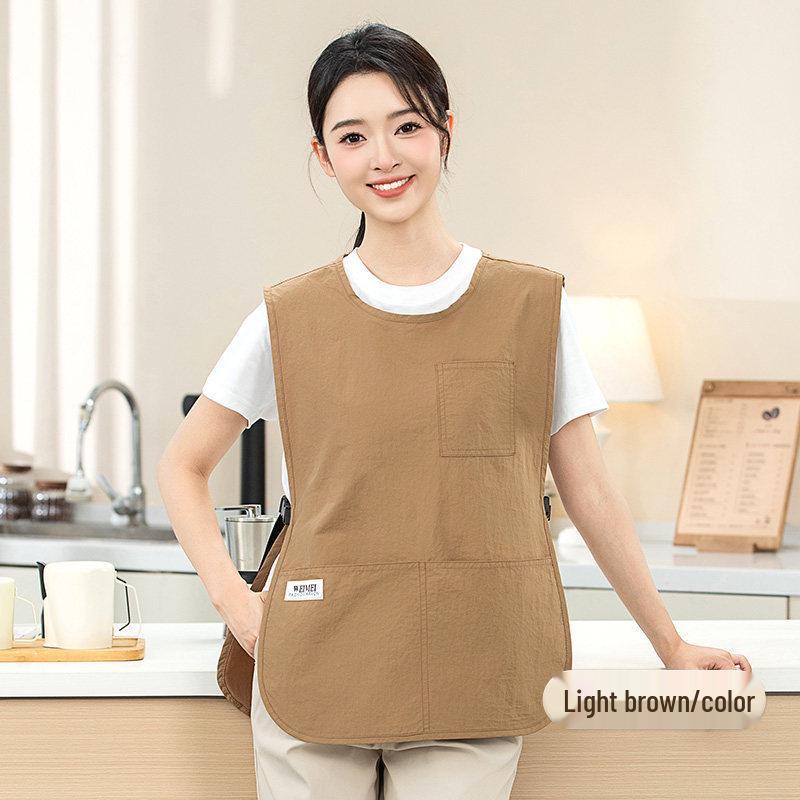 Waterproof Vest-Style Apron for Work, Catering, or Home Use