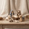 Kit Patchwork Pre-tagliato Trapuntato Natività Tessuto Trapuntato Set Natività Attività Genitori-Figli