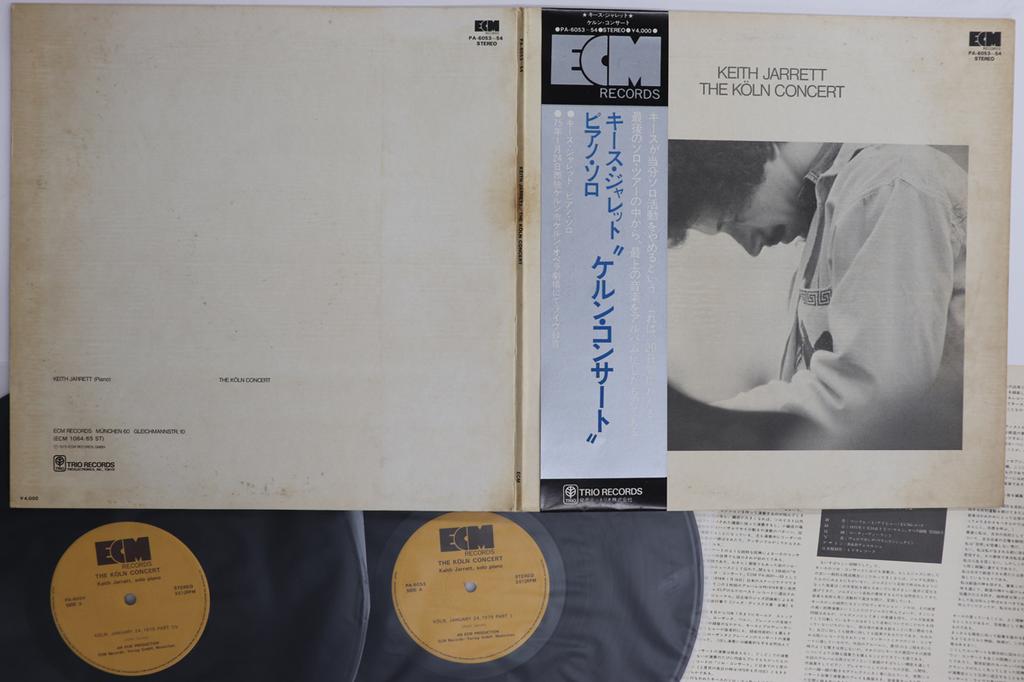 LP Record KEITH JARRETT - Koln Concert PA605354 ECM 1975 Japan Obi Jazz Used