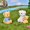 Cute Bear Little Bear Dolls DIY Pot Plant Decor Landscape Garden Decor Miniature Craft Home Decor Kids Toys
