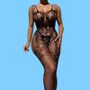Sexy Adult Women Open Crotch Bodystocking Erotic Lingerie Sleeveless Underwear Crotchless Porn Catsuit Mesh One Piece Bodysuit