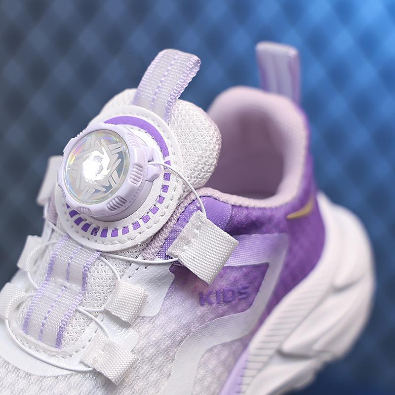 Girls' sports shoes 2025 spring and autumn new children's shoes boys' fashion soft sole non-slip medium and older children's breathable dad shoes