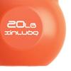 Kettlebell Gewichte Krafttraining Breite Griff Kettlebell mit Handflächenschutz Handgelenkschutz für Männer