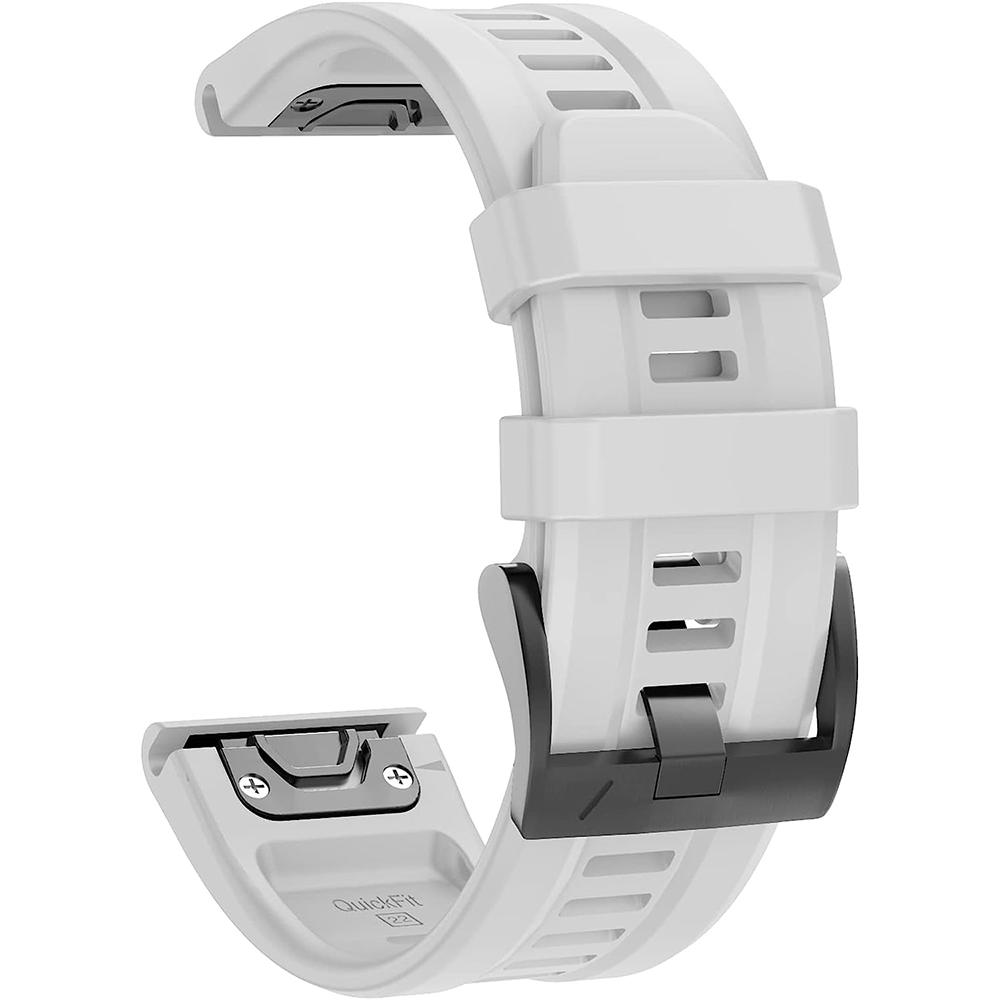 Two Tone Silicone Watch Band QuickFit 22mm 26mm For Garmin Epix Pro Gen 2 47mm 51mm/Fenix 7X 7 Pro/Quatix 6 6X 5X Strap Bracelet