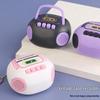 Retro Vintage Radio Keychain Toy: Mini Recorder & Speaker for Kids