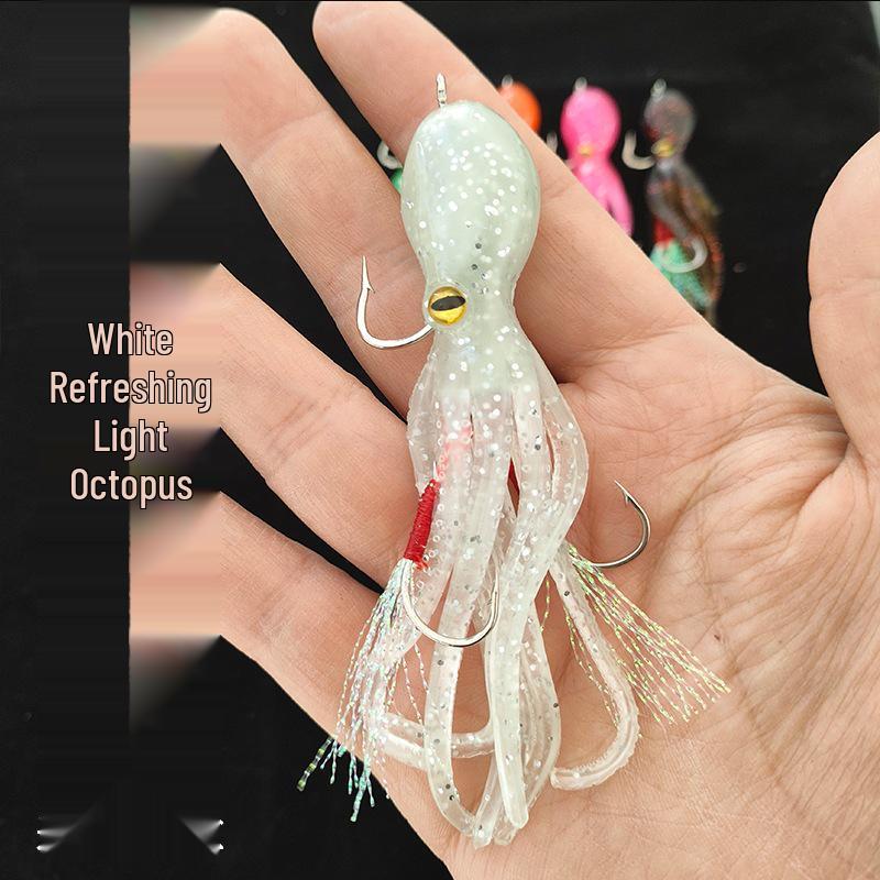 

Lead-Wrapped Bionic Squid Soft Lure for Sea Fishing 20g 11cm Single