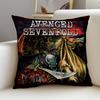 Metal AAvenged SevenfoldS Cushion Cover Breathable and skinfriendly linen pillowcase square removable and washable cushion