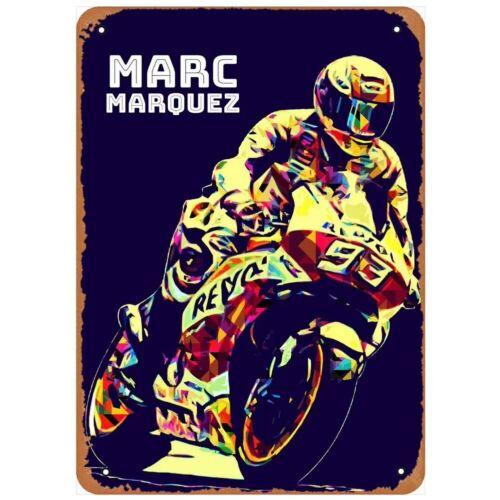 

Motorcycle Racer VintageStyle Tin Sign Man Cave Art Retro Decoraluminum 20x30cm（7.8x11.8inch）