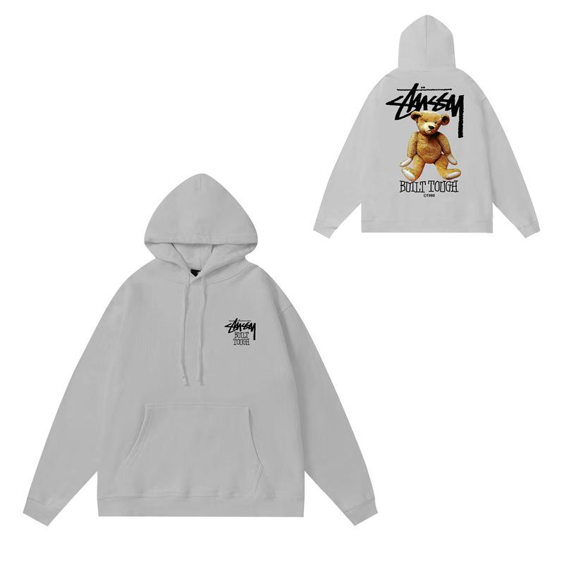 A Stus hooded sweater is a heavy and high version hooded sweater for couples.