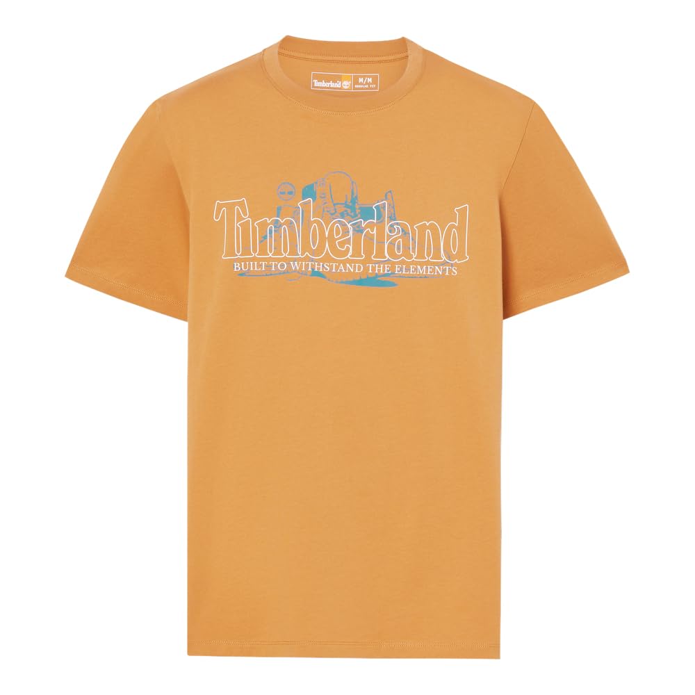 

Timberland Men s Wheat Boot XS Short Sleeve Front Graphic T-Shirt TB0A448FP471
