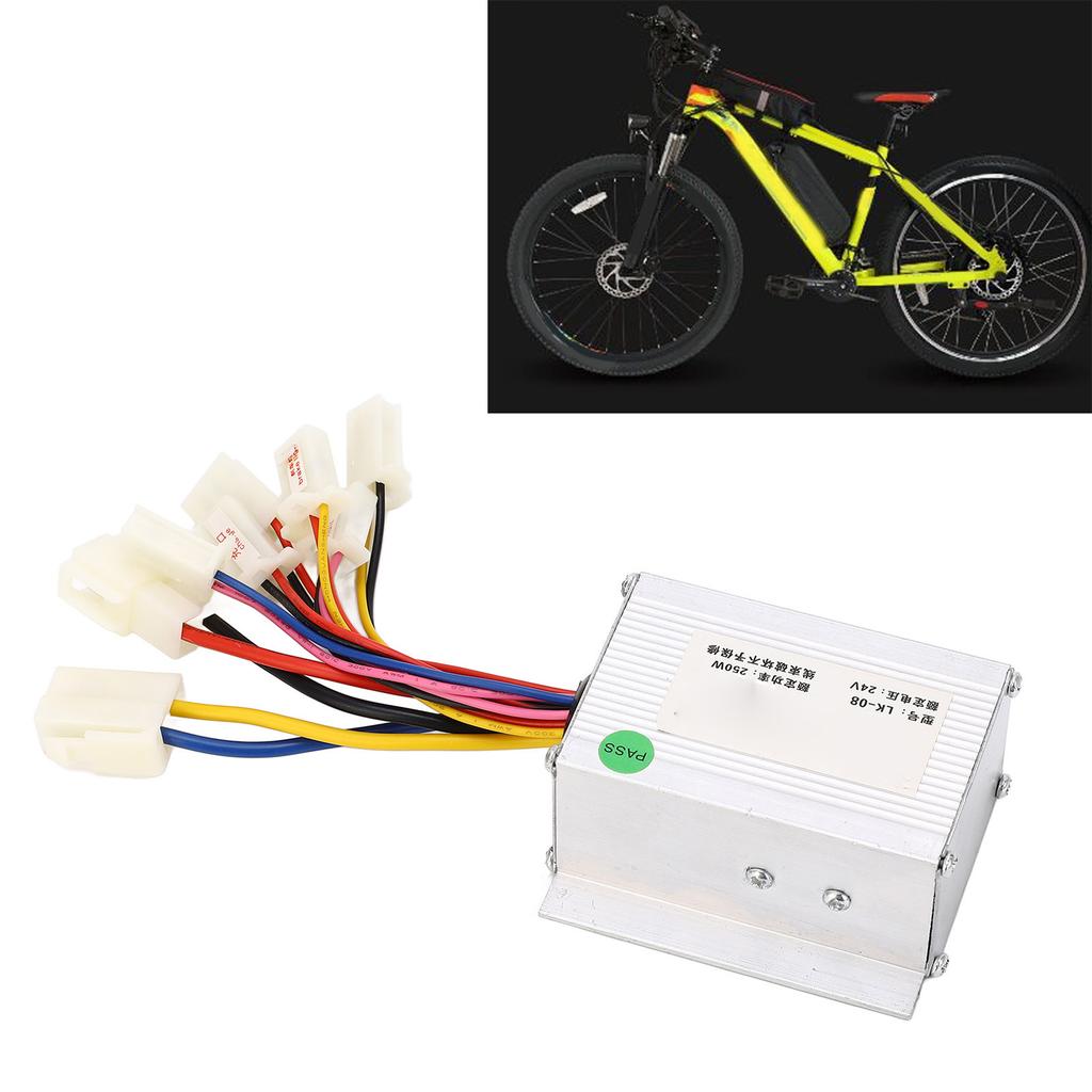 24V 250W Motor Gebürsteter Controller Lithium Elektrofahrrad Geschwindigkeitsregler Motor Ersatzteile