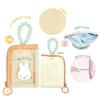 Marimo Craft Miffy Bijou Series Daily with Retractable Inner Pass Case Small Item Bead Flower Scandinavian Cute and Character W80 X H125 X Pouch,