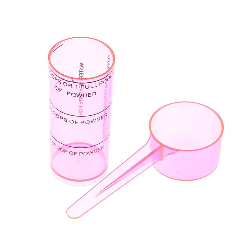 Plastic Dental Alginate Measuring Spoon Liquid Oral Impression Material Mixing Cup Scoop for Dental Lab Powder Surveying Tool