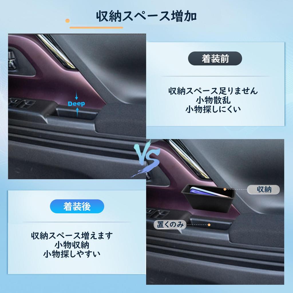[BIXUAN] Suzuki Spacia/Spacia Custom MK54S/94S 3rd Generation 2023+ Door Pocket