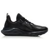 Li Ning Cloud Shield Cushioning Slip Resistant Abrasion Resistant Low Top Running Shoes Men's Black ARHQ143-2