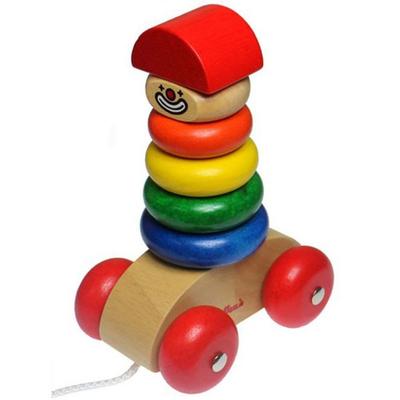 Buala Roly-poly Giraffe Car S209, Mixed Colors, Korean Baby Products