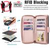 WEFOR Crossbody Wallet Case for Samsung Galaxy A57 A56 A55 A54 A37 A36 A35 A26 A25 A17 A16 A15 RFID Blocking Zipper Flip Cover