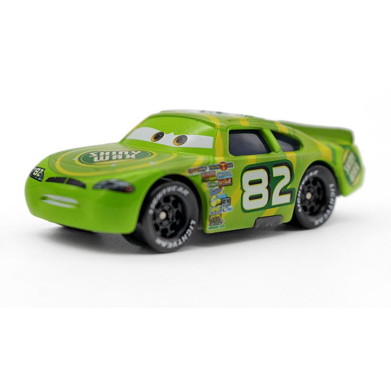 Pixar Cars Alloy Toy Set: McQueen, Mater, Sally, Sheriff Models