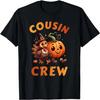 T-shirt assorti pour la famille 'Cousin Crew' pour Thanksgiving, Jour de la Dinde, Automne