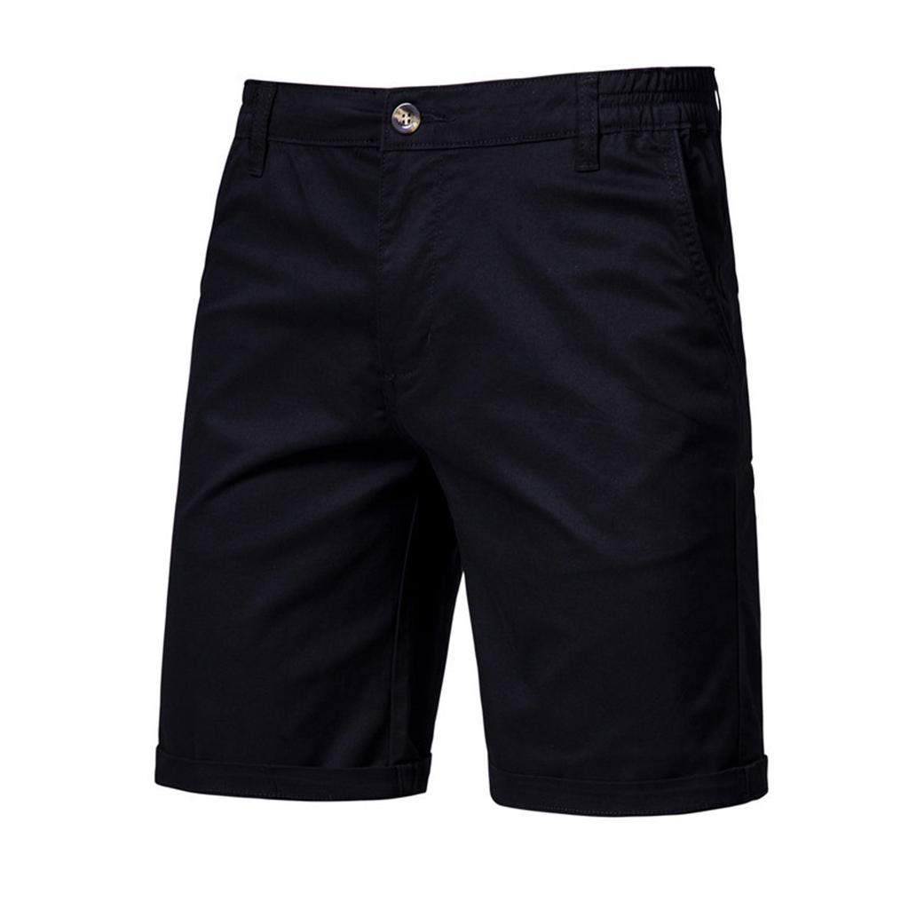 Men's Casual  Color Outdoors Pocket Beach Work Trouser Cargo Shorts Pant