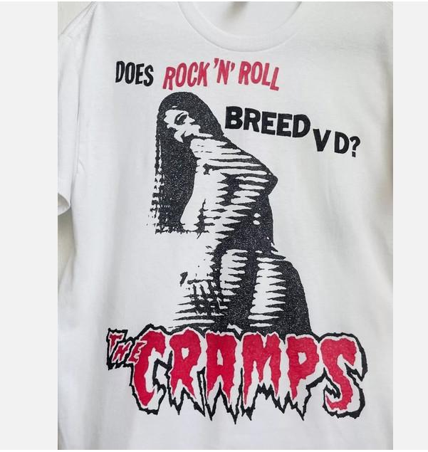 The Cramps Shirt,The Cramps White T-shirt Unisex Good Design New Shirt