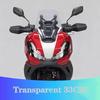 Honda ADV 350 22-25 Motorcycle Front Windshield, Wind & Rain Protection Deflector Sunshade Chest Protector, Durable Modification