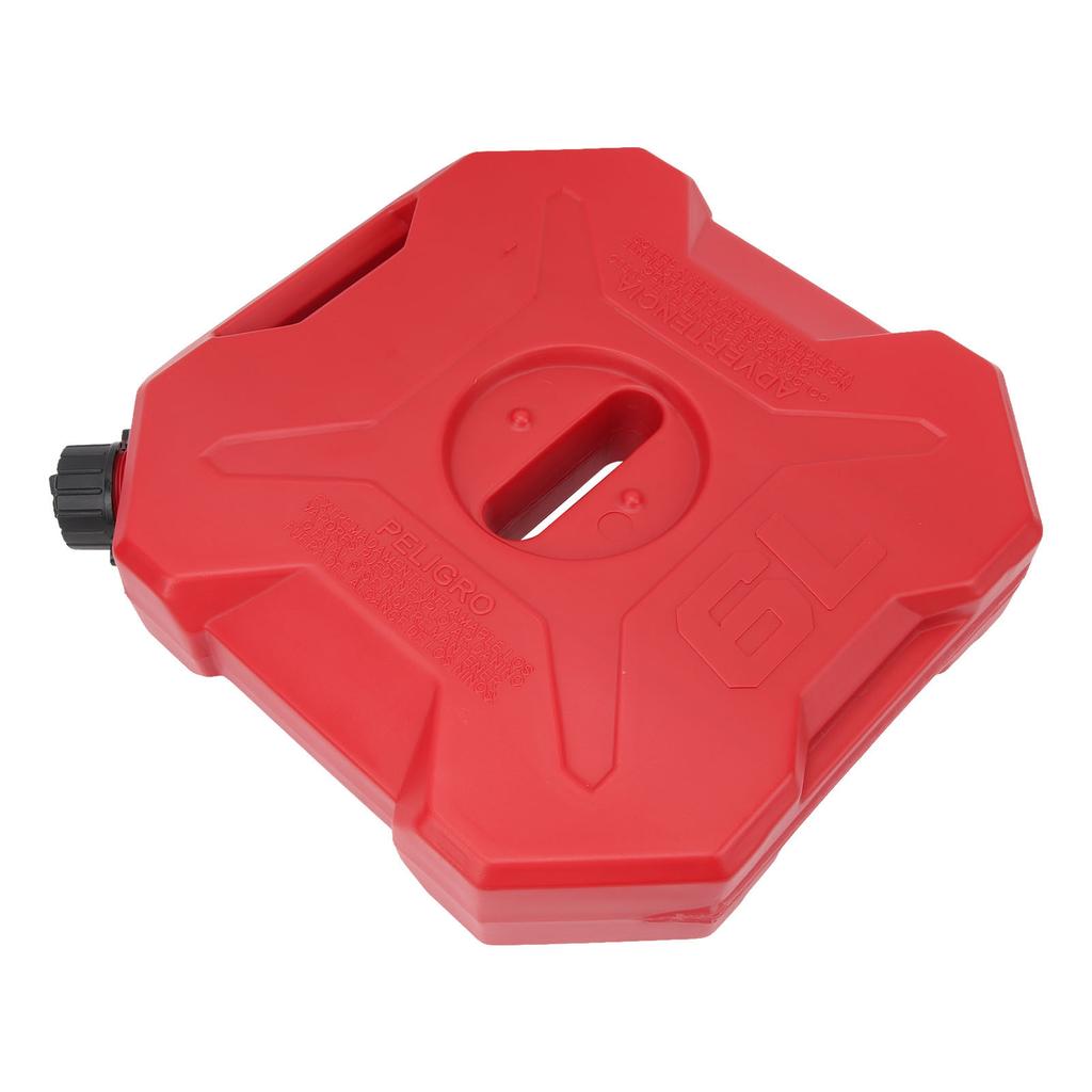 Fuel Oil Petrol Storage Tank Red Large Storage Capacity Portable Rugged For Cars Motorbikes UTV ATV Off Road Vehicles
