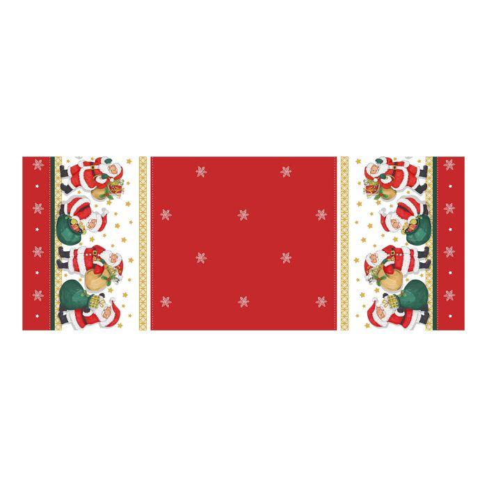 Nappe Toile cirée au mètre Noel tradition