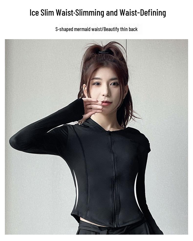 Women's 2024 High-End Sunscreen Fitness Hiking Yoga Skirt and Pants Set