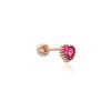 [Birthstone] Petit Heart 10K/14K Gold Piercing