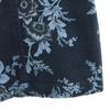 Laura Ashley Floral Knee Length Skirt 7 Navy Women Used
