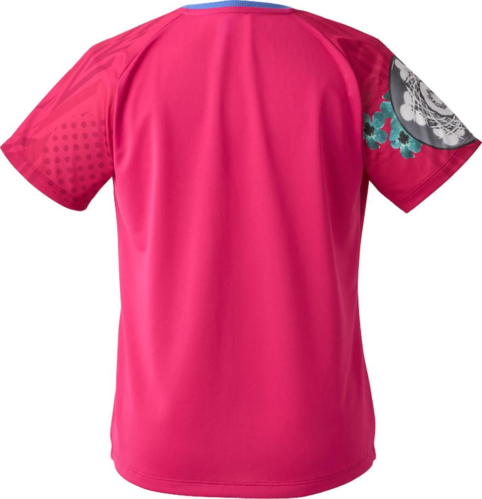 Nittaku Modern Flower Tischtennis Rose Damen T-Shirt,