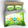 Cute Birds & Nature Decor Set Soft Comfortable Duvet Cover Bedding Set Included 1*Duvet Cover & 2*Pillowcases, Gift