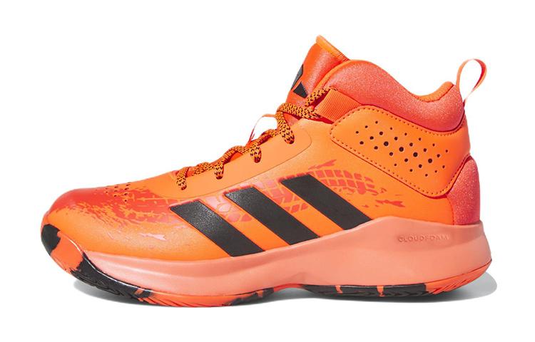 adidas Cross  Em Up 5 Wide J  Solar Red Black  HQ8494 40