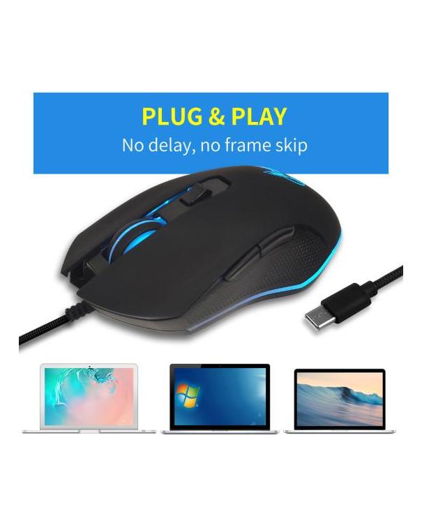 Stylová stolní myš s rychlou odezvou Ergonomický vysoký výkon