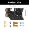 X1301 1080P to CSI2 Conversion Adapter Support 1920x1080 Clearly Video Processing for RPi Multiple Models