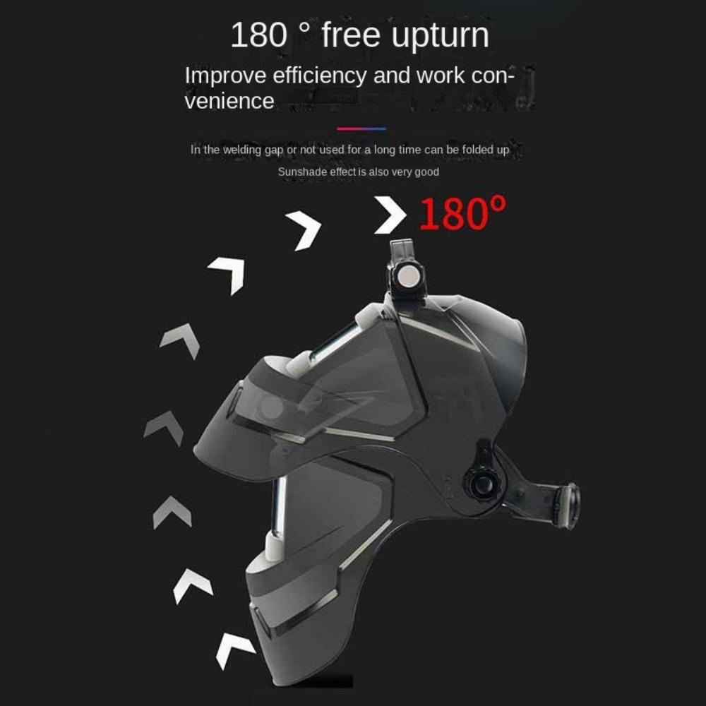 Automatic Dimming Welding Masks Large View True Color Auto Darkening Welding Facemask for Grinding Cutting Arc Welding Helmets