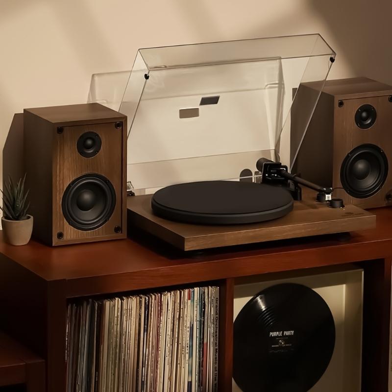 Mini Record Player Converts Recorder to MP3 with Speakers Turntable with USB MP3 Conversion Easy