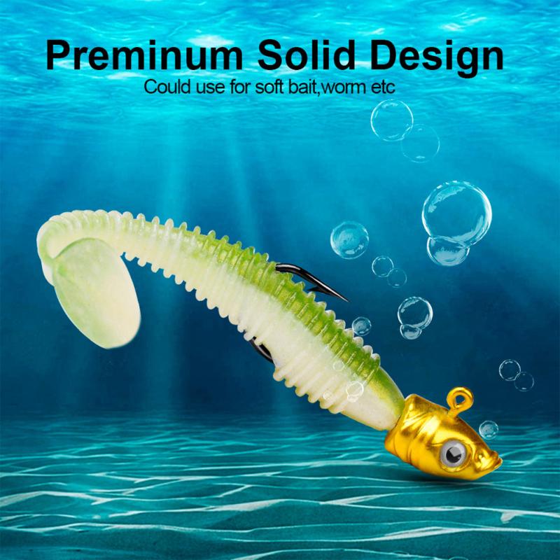 CANXING 5ks Jig Head Háčky Návnadové háčky 3,5g 5g 7g Rybářské háčky Měkká návnada Protivisící spodní rybářské háčky