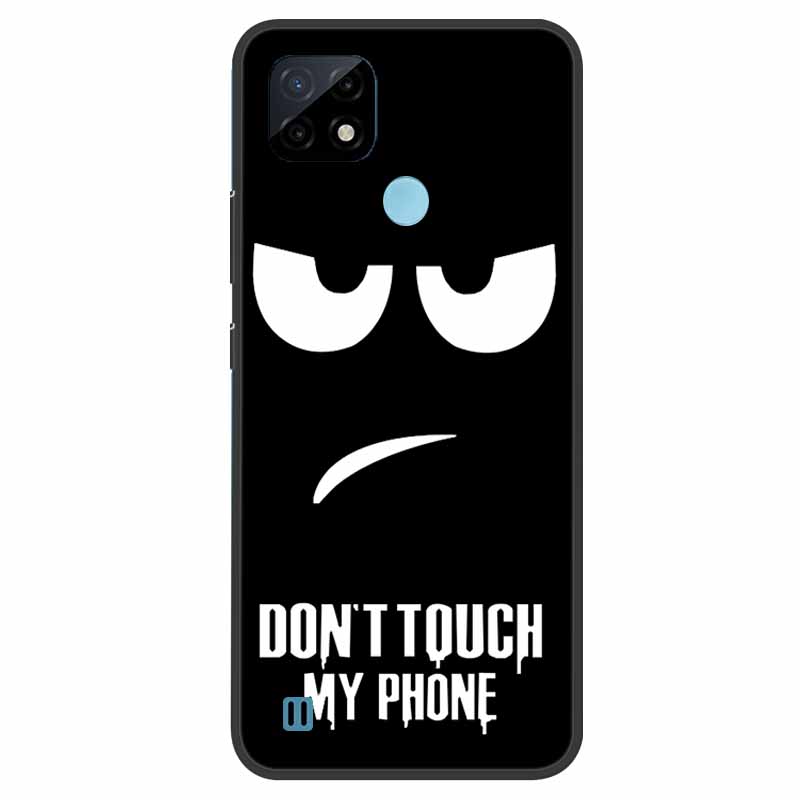 Pro Realme C21 Pouzdro Nárazuvzdorné Měkký silikon TPU Zadní kryt Pro Realme C31 C21Y C25S C25 Pouzdra na telefony Realme C21 C31 Roztomilý kreslený