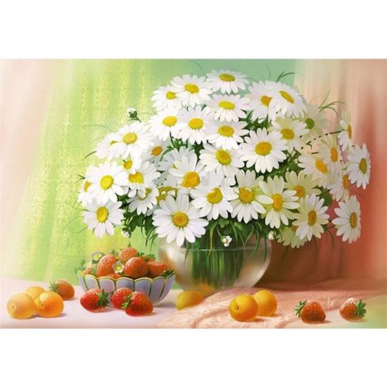 Huacan Diamond Painting Kits Flower DIY 5D Paintings Flower Picture Art Craft Home Wall Decor