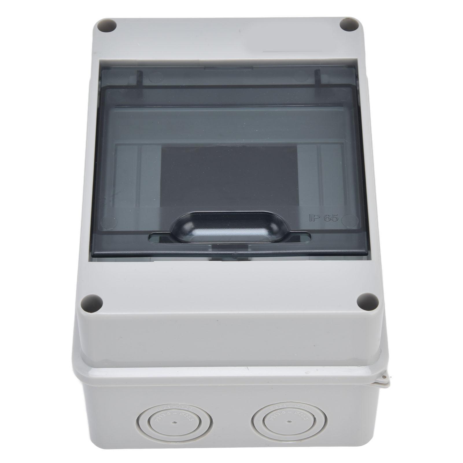 

Distribution Box 5 Way Waterproof Plastic Junction Case Transparent Cover for Outdoor