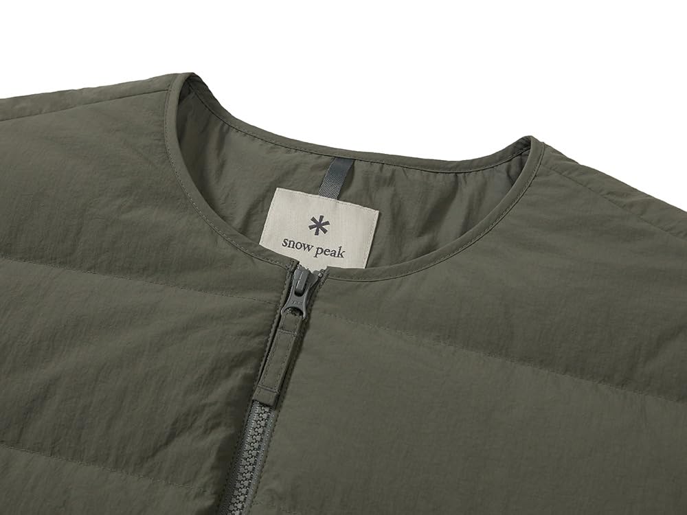 Snow Peak Land Lightweight Down Jacket Down and Size L GS-S25WMGDJ60, Outerwear, Jacket, Men's Women's, Khaki,