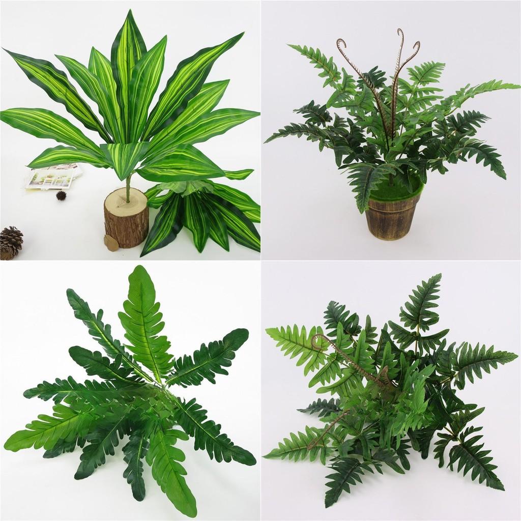 And Pteridophyta Dracaenafragrans Leaf Artificial Foliage Living Room Decoration