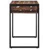 Multi Color Desk 100 x 50 x 75 cm Solid Reclaimed Wood